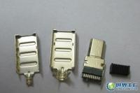 MICRO HDMI19P 公座 D TYPE 三件式连接器 精密器件，稳定传输之选